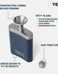 Yeti Rambler Flask 200ml (Wetlands Camo) info