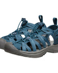 Keen Women's Whisper Sandal (Smokey Blue) pair