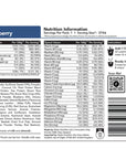 Radix Nutrition Ultra Breakfast v9.0 - 800Kcal (Blueberry) back