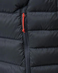 Rab Men's Electron Pro Vest (Beluga) zipper