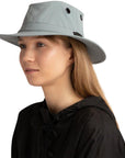 Tilley Ultralight T5 Classic Hat (Mist Blue) side