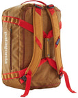 Patagonia Black Hole Duffel 40L (Talon Gold) straps