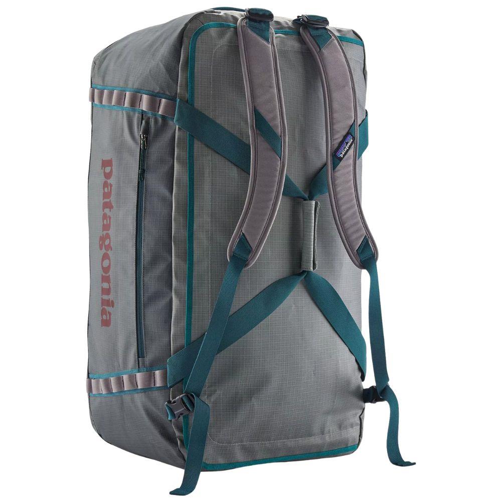 Patagonia Black Hole Duffel Bag 100L (Noble Grey) standing