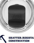 Yeti Rambler 10 oz (295 ml) Tumbler (Charcoal) lid