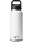 Yeti Rambler 36 oz (1065 ml) Bottle With Chug Cap (White)