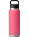 Yeti Rambler 36 oz (1065 ml) Bottle With Chug Cap (Tropical Pink)