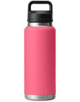 Yeti Rambler 36 oz (1065 ml) Bottle With Chug Cap (Tropical Pink) back