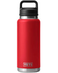 Yeti Rambler 36 oz (1065 ml) Bottle With Chug Cap (Rescue Red)