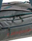 Patagonia Black Hole 55L Duffel Bag (Noble Grey) zippers