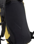 Rab Ascendor 27L Mountain Pack (Dark Pollen) back fabric