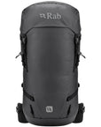 Rab Ascendor 35L Mountain Pack (Black) front