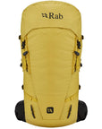 Rab Ascendor 35L Mountain Pack (Dark Pollen) front