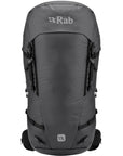 Rab Ascendor 45L Mountain Pack (Black) front