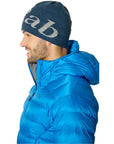 Rab Logo Beanie (Tempest Blue/Light Zinc) profile