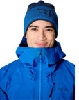 Rab Logo Band Beanie (Tempest Blue/Maya Blue) front