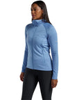Montane Women's Protium Lite Hooded Fleece Jacket (Cornflower) standing