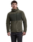Montane Men's Caldus XT Hooded Fleece Jacket (Caper) walking towards