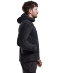 Montane Men's Caldus XT Hooded Fleece Jacket (Midnight Grey) right