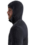 Montane Men's Caldus XT Hooded Fleece Jacket (Midnight Grey) hood up