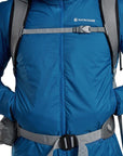 Montane Men's Fortes Lite Hooded Insulated Jacket (Neptune Blue) hands in pocket