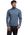 Montane Men's Protium Fleece Pull-On Jacket (Stone Blue)model front
