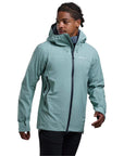 Montane Men's Torren Waterproof Jacket (Sea Mist) walking away