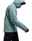 Montane Men's Torren Waterproof Jacket (Sea Mist) walking away