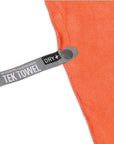 Sea To Summit Tek Microfibre Towel - Medium (Outback Orange) tag
