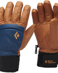 Black Diamond Spark Waterproof Snow Sports Gloves (Henna-Ink Blue)