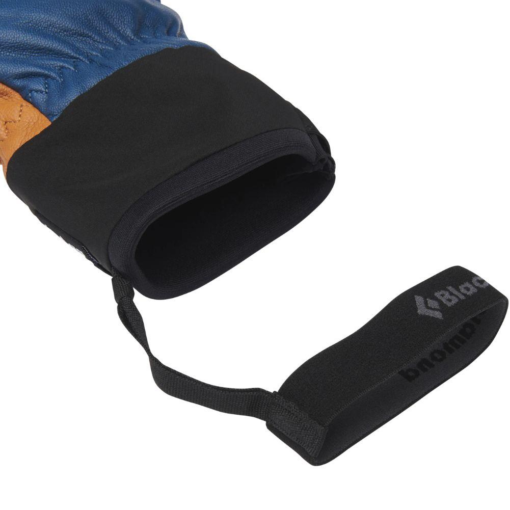 Black Diamond Spark Waterproof Gloves (Henna-Ink Blue) strap