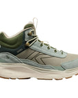 Keen Women's Leiki Waterproof Leather Hiking Boot (Iceberg Green/Bronze Green)