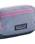 Patagonia Terravia 1L Mini Hip Pack (Patchwork: Barnacle Blue) close up