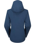 Rab Women's Downpour Mountain Waterproof Jacket (Tempest Blue) back