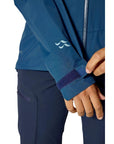Rab Women's Downpour Mountain Waterproof Jacket (Tempest Blue) sleeve