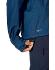 Rab Women's Downpour Mountain Waterproof Jacket (Tempest Blue) pulley