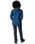 Rab Women's Downpour Mountain Waterproof Jacket (Tempest Blue) back body