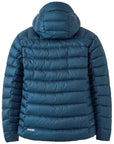 Rab Men's Electron Pro Down Jacket (Tempest Blue) back