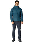 Rab Men's Microlight Windstopper Down Jacket (Tempest Blue) male