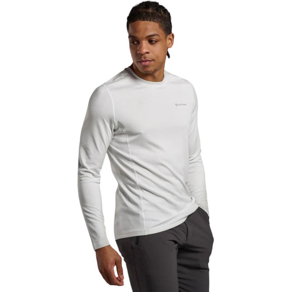 Montane Men's Dart Long Sleeve T-Shirt (Powder)