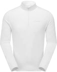 Montane Men's Dart Zip Neck T-Shirt (Powder)