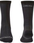 Bridgedale Men's Base Layer Coolmax Liner Twin Pack (Black) front back