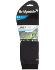 Bridgedale Men's Base Layer Coolmax Liner Twin Pack (Black) package