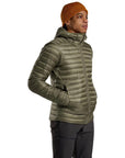 Montane Men's Anti Freeze Lite Hooded Down Jacket (Caper) hands in pocket