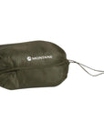 Montane Men's Anti Freeze Lite Hooded Down Jacket (Caper) packed up