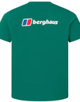 Berghaus Men's Front & Back Logo T-Shirt (Meadow Green) back