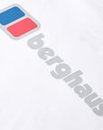 Berghaus Men's Class XL-Logo T-Shirt (White) logo over