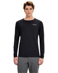 Berghaus Men's Delta Long Sleeve Tech Tee (Black) model frot