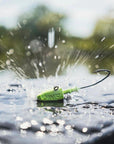 VMC 7155 Dart Jig Head (Ghost Chartreuse)