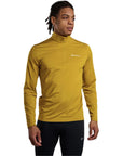 Montane Men's Dart XT Thermal Zip Neck Long Sleeved Top (Ginkgo Gold) angle