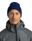Buff Knitted & Polar Beanie (Lilon Short Midnight) hat front